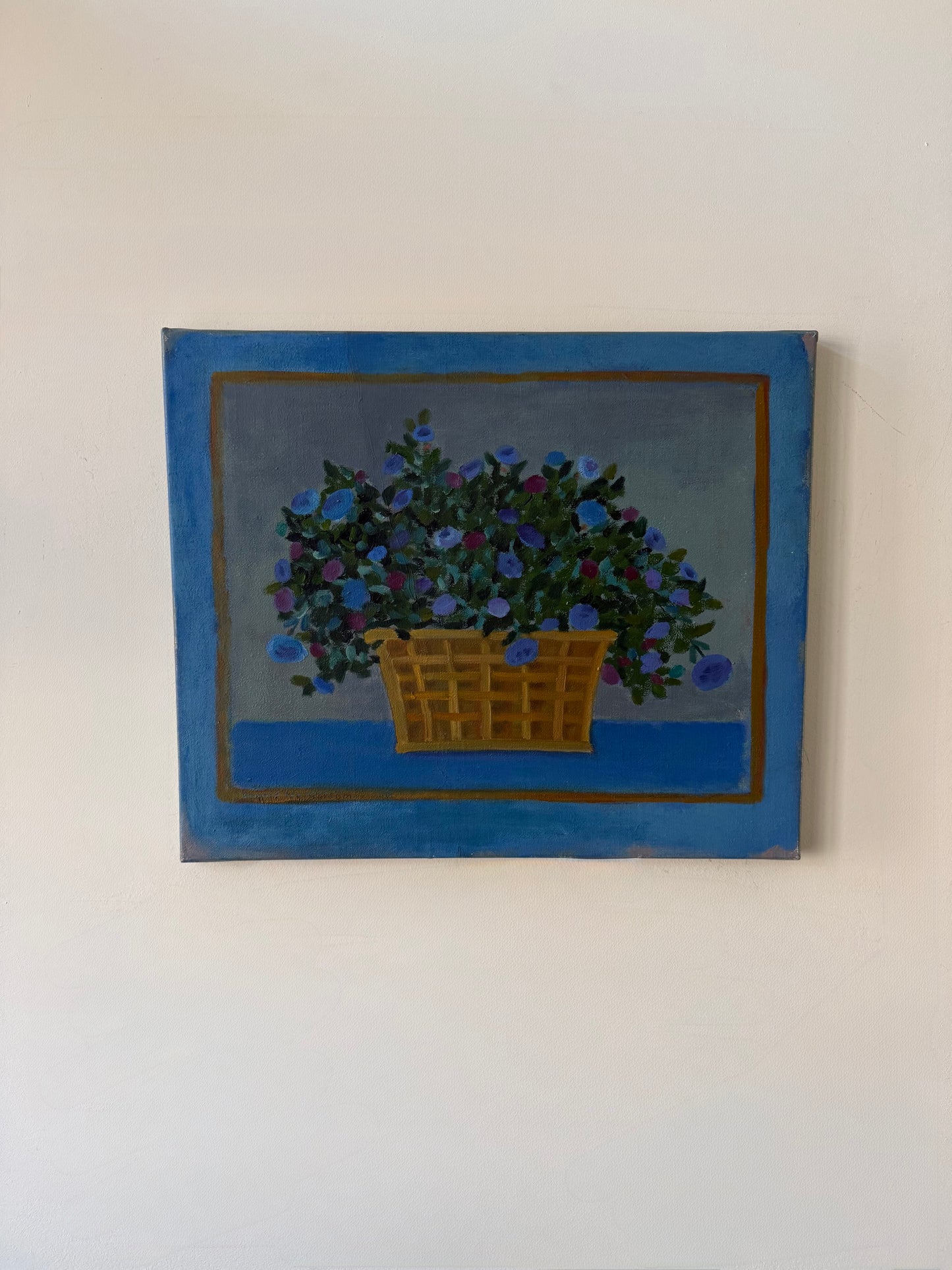 Flowers in a basket
