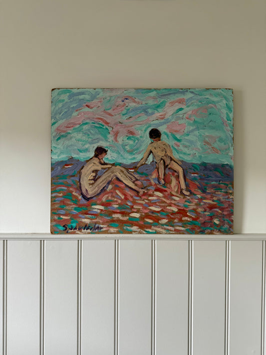 Children on the beach