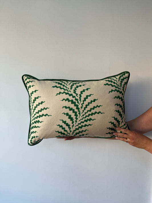 Soane Scrolling Fern Lumbar cushion - Medium