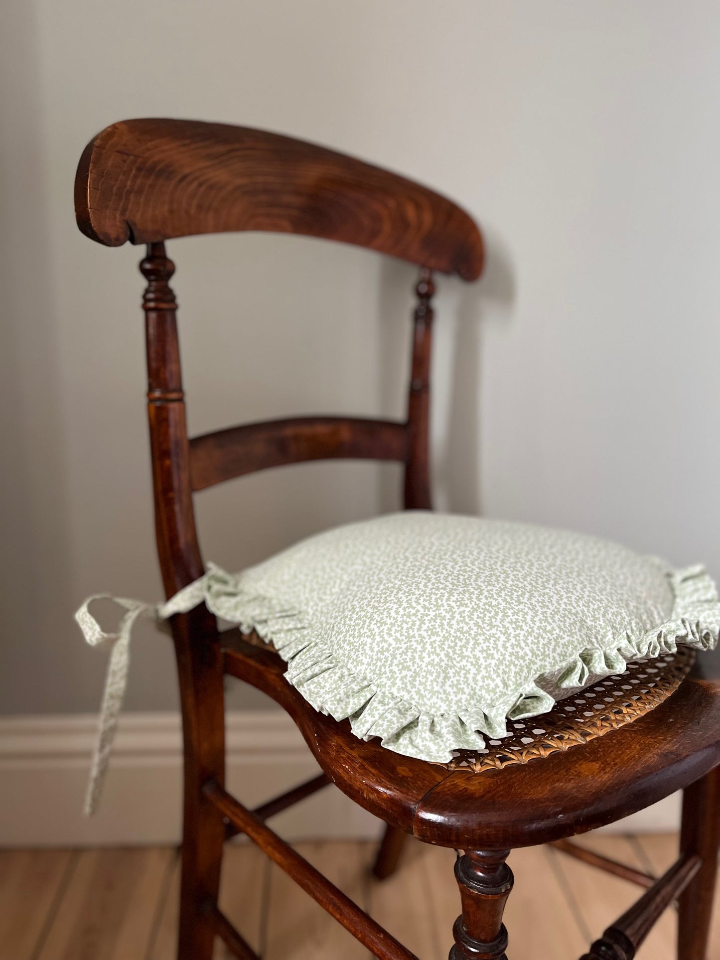 A pair of Victorian bedroom chairs