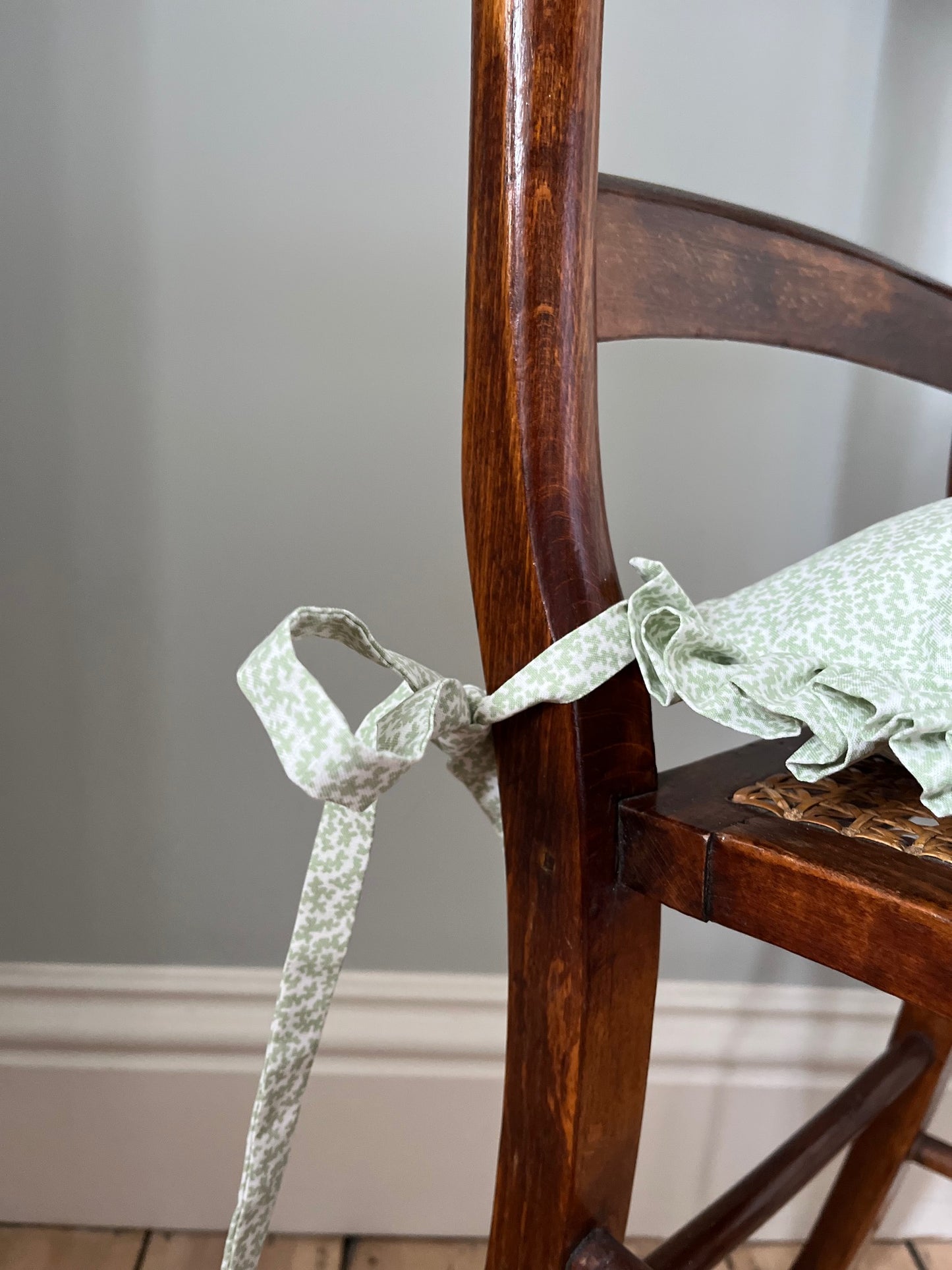 A pair of Victorian bedroom chairs