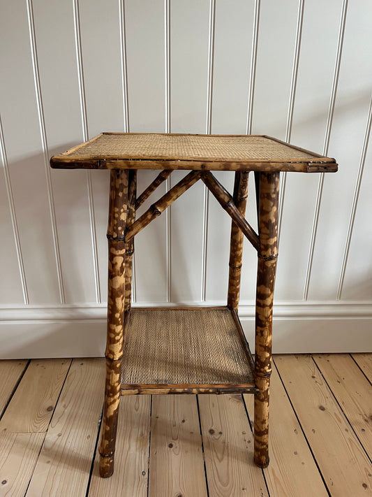 Victorian bamboo side table