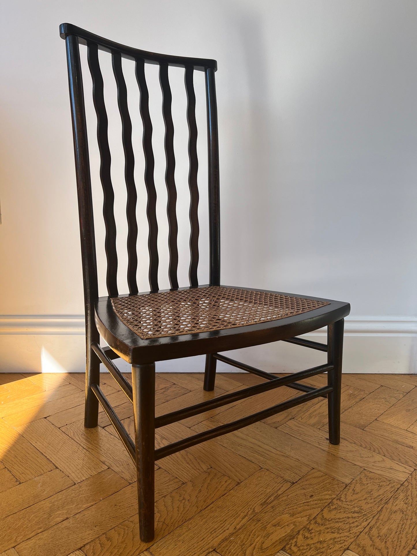 Liberty & Co Arts and Crafts fireside chair