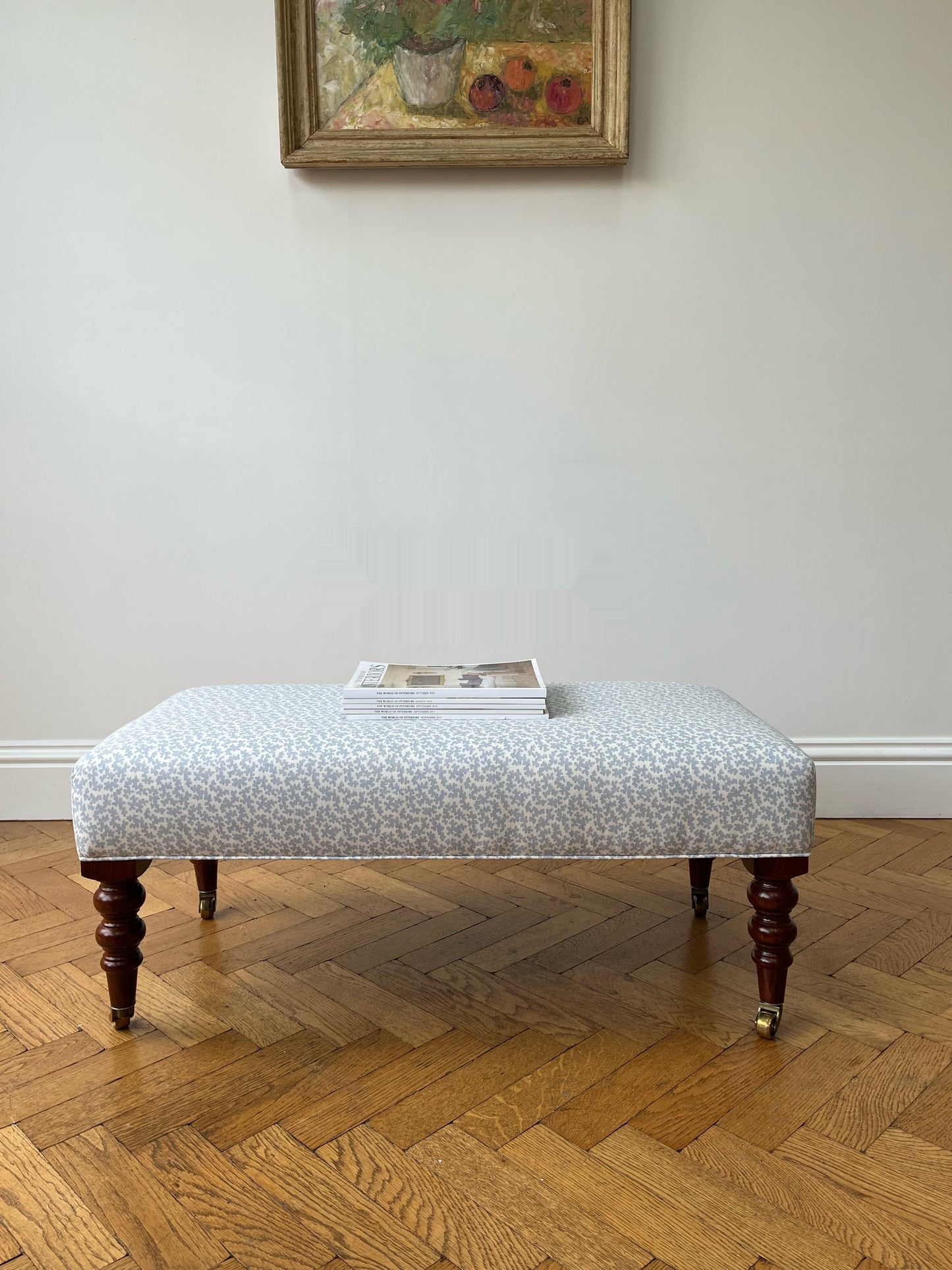 Colefax and Fowler foot stool