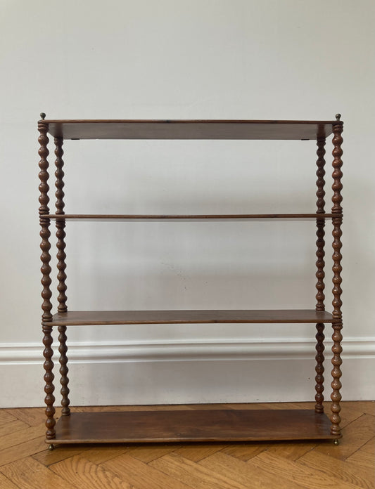 Victorian bobbin shelves