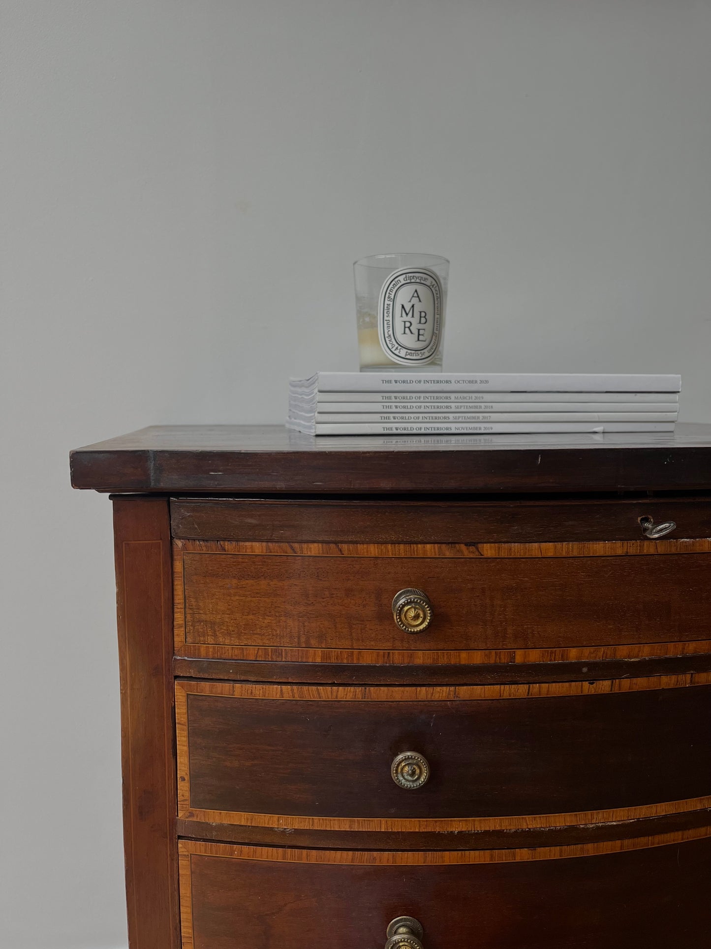 Edwardian Bow fronted table