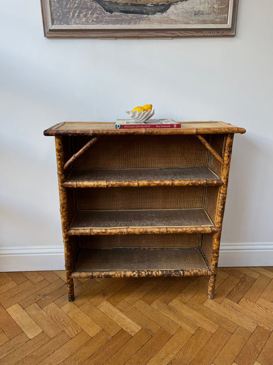 Victorian Bamboo bookcase