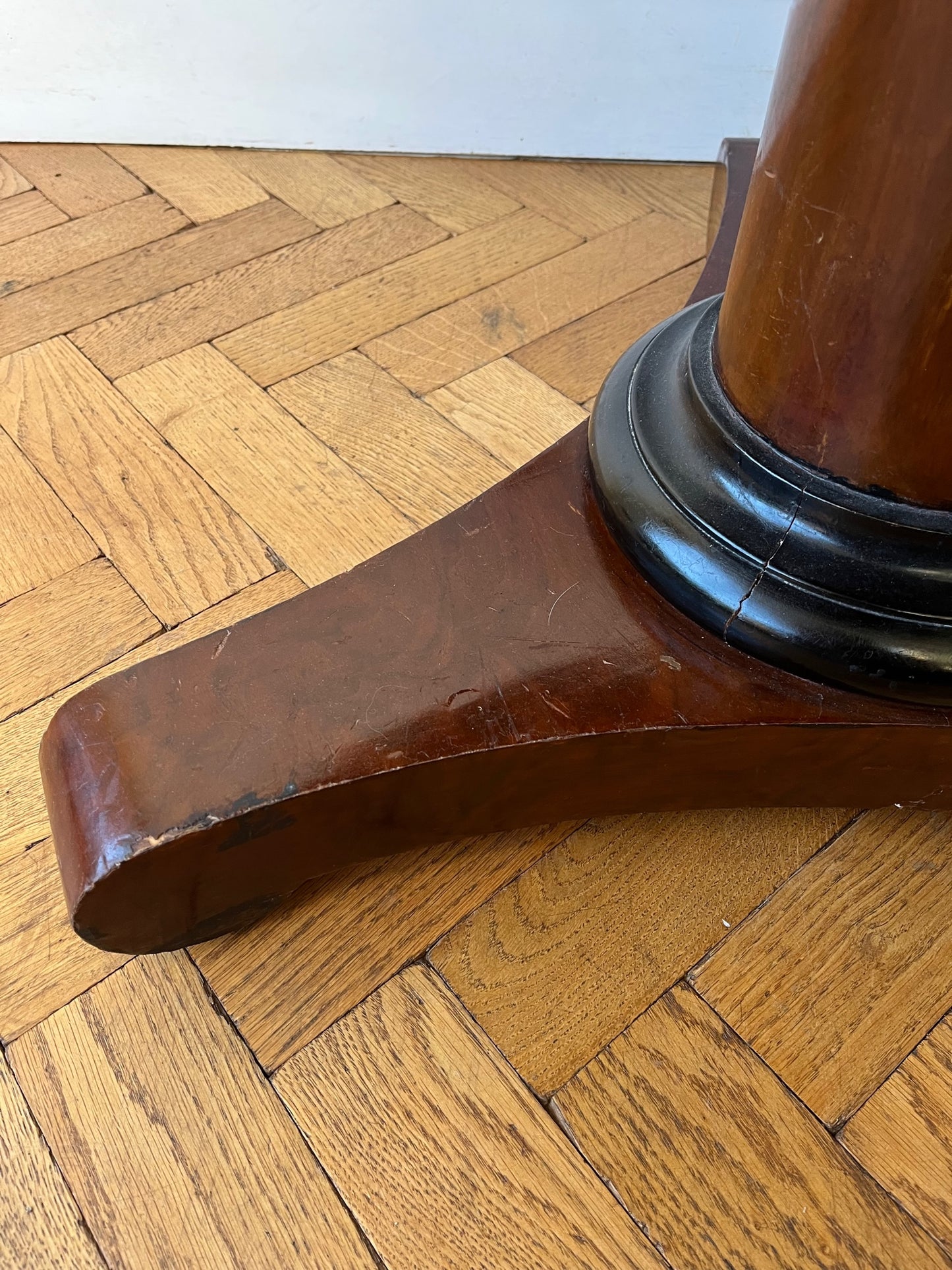 Regency style marble top table