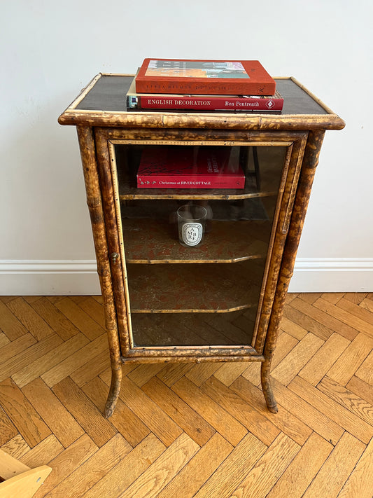Glazed bamboo cabinet