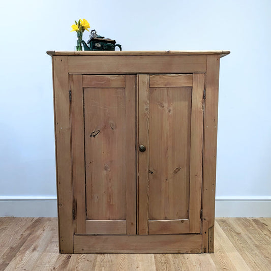 Antique pine cupboard